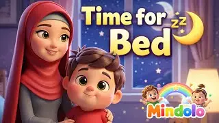 Bed Time Routine For Kids - Nursery Rhymes | Mindolo