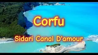 Corfu - Sidari   Canal D'amour (Summer, Drone, 4k)