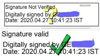 How to Validate Digital Signature in PDF  | Malayalam |