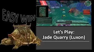 Guild Wars Let's Play Jade Quarry LUXON Side EASY Win!