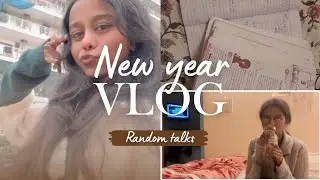 New year vlog: Random talks + outfit check+room cleaning. Aditiizz 