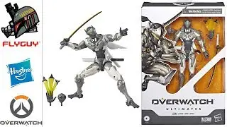 Hasbro Overwatch Ultimates Genji Chrome 6