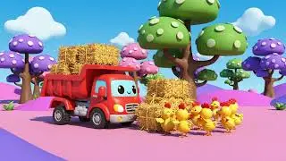 🚧 Trucks and Machines at Work | Kids Song & Animation