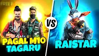 Raistar Vs Pagal M10, Tagaru 🤯🔥 1 Vs 3👾🤖 | Pagal M10 Secret Revealed | Nonstop Gaming #nonstopgaming