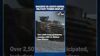 US and South Korea Marines Stage Massive War Drills to Counter North Korea Threat | #shorts