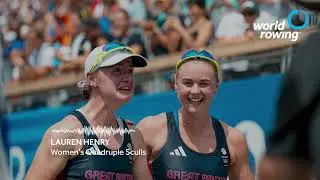 Lauren Henry makes history for the GB Women's Quadruple Sculls - Paris 2024 Olympics