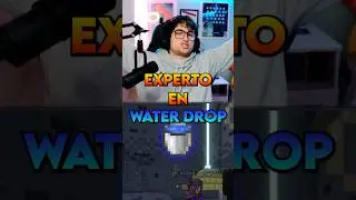 ME VOLV&Iacute; EXPERTO EN WATER DROP #minecraft #shorts #viral