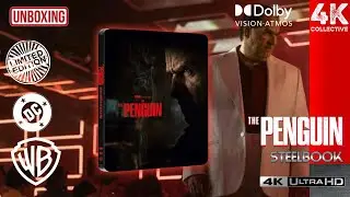 DC's The Penguin 4K UltraHD Blu-ray Limited Edition Steelbook Unboxing
