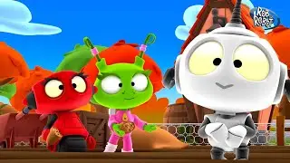Growing Veggies | Rob The Robot | Toddler Learning Video