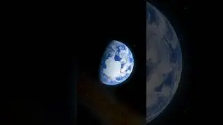 The Land Of The Midnight Sun #shorts #space #universe #science #northpole