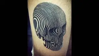 optical illusion tattoo #optical #illusion #tattoo #tattoooftheday #tattooideas #thetattoocastle
