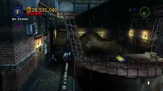 LEGO Batman 100% Guide - Villains Episode 2-1 - Rockin' the Docks (All Minikits/Red Brick/Hostage)