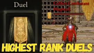HIGHEST RANK DUELS Golden Combatant 1v1s | Elden Ring 1.08