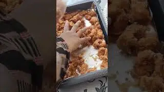 Homemade Frozen KFC Chicken Popcorn For My Daughter Lunch Box#cooking#viral#shorts