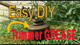String Trimmer 101 Maintenance – Grease Trimming Head and Shaft – EASY DIY