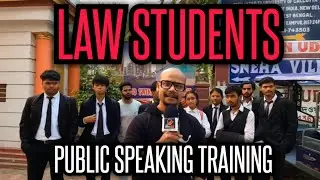 1st YEAR | LAW STUDENTS | PUBLIC SPEAKING TRAINING | EPISODE 6