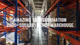 The Very Narrow Aisle Racking System's Miracle in a 2,000-Square-Meter Warehouse