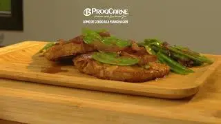 PROGCARNE - Lomo de Cerdo a la Plancha con Chutney de Cebolla y Arvejas