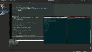 Multi-Threaded echo server  на go