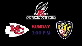 AFC championship hype video Chiefs V S  Ravens #football #chiefskingdom #ravens #baltimoreravens