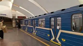 🇧🇾 Минский метрополитен. Станция &laquo;Парк Челюскинцев&raquo;, 🔵 Московская линия 