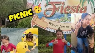 Fiesta water park agay 🏊 bohat enjoy kia humne🥳🥳