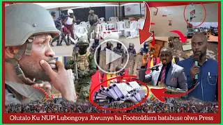 Agakagwawo! Olutalo mu NUP! Ba Footsoldier batabukidde Lubongoya ne Ssenyonyi okusuulawo Bobi Wine!