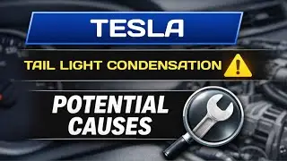 Образование конденсата на задних фонарях Tesla &ndash; объяснение потенциальных проблем.