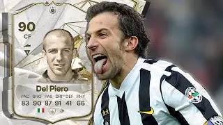 90 ICON DEL PIERO PLAYER REVIEW FC 24