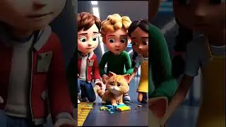 &ldquo;Crying Cat Loses His Toy at Metro 😿🚆 | Kids Show Kindness |Heartwarming 3D Animation&rdquo;#nurseryrhymes
