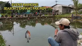 Pesta mancing Part 2❗Event 6 bulan sekali Empang pak Pepi!