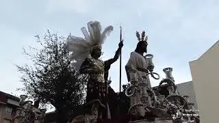 02.-   Procesión del  Prendimiento 2023  Estudiantes de Oviedo, Principado  de Asturias, España.
