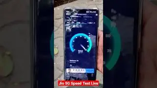 Jio 5G Speed Test Live