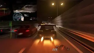 *Mixed Reality, Lancer Evo X Through Traffic In Shutoko | Assetto Corsa | Logitech G29
