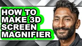 How to Make 3d Screen Magnifier (easy Method)