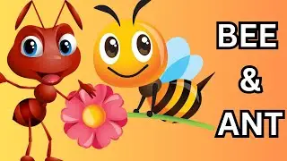 Bee & Ant | English  Cartoon Story for Kids