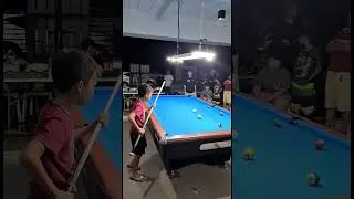 bulog tibay pocketing vs kuya highlights #billiards #bilyarista #billiardsgame #billiard