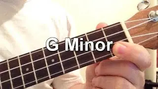 How to play G Minor chord on the ukulele!