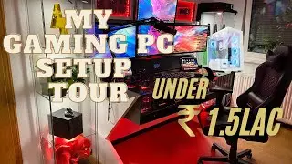 My Dream Gaming Pc Setup Tour II Under 1.5 lac II Full Specs.🚀🚀