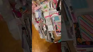An Honest Look at my Craft Clutter! Wish me Luck! Destash Coming Soon!