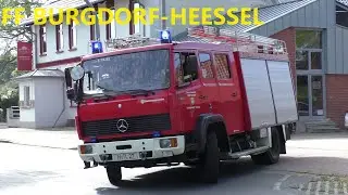 [ANR&Uuml;CKENDE KR&Auml;FTE] ALARM f&uuml;r die FREIWILLIGE FEUERWEHR Burgdorf OFW Heessel #MontisEinsatzfahrten