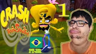 CRASH TWINSANITY PARTE 1 DUBLADO E LEGENDADO EM PT-BR PS2