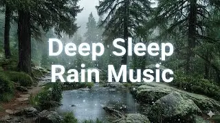 Fall Asleep Fast with Rain 🌧️ Healing Rain Sounds for Anxiety Relief, Meditation & Relaxation
