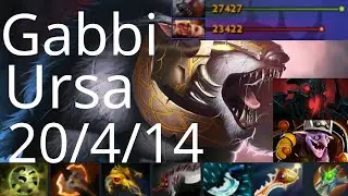 Gabbi Ursa vs 萧瑟 Ame Troll Warlord - Requiem of Souls, Black Hole - dota2