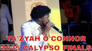 Duane Ta'Zyah O'Connor Kaiso to D World Calypso Monarch Finals  Dimanche Gras 2025 Trinidad Carnival