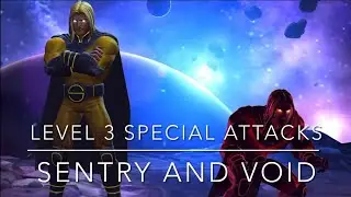 Sentry And Void Level 3 Special Attacks Swapped! Marvel&rsquo;s Contest Of Champions