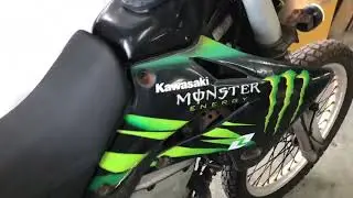 56047 KLX250 '06  エンジン始動動画
