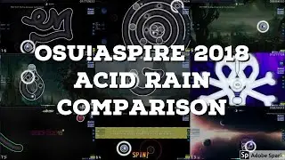[osu!aspire] Acid Rain map comparison