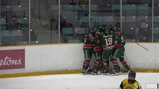 Ryan Hodkinson scores the winner giving St. Marys a Game 2 victory