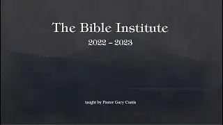 Hillcrest Bible Institute - '23-24 - Lesson 32